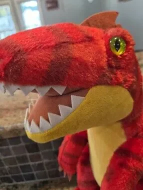 Build-A-Bear | Toys | Build A Bear Red Dinosaur T Rex Velociraptor ...